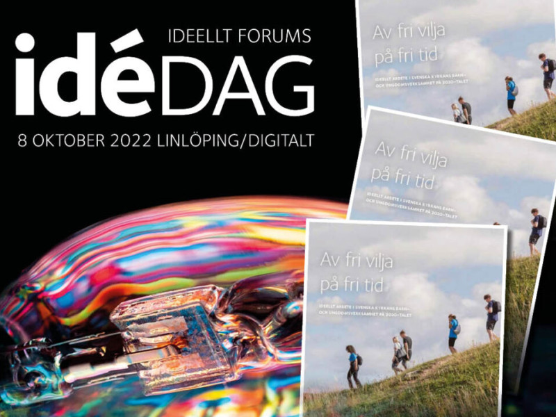 Idédag 2022 - För 18:e året är det dags för Ideellt forums Idédag.