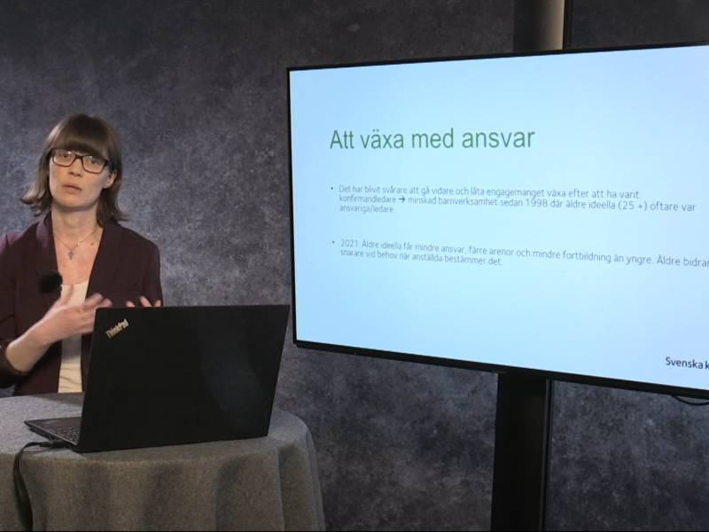 Sara Fransson presenterar ”Av fri vilja på fri tid”